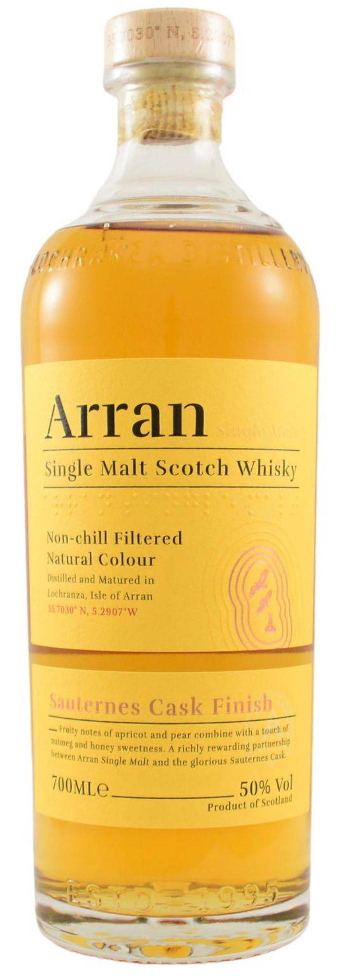 Sauternes Cask Finish Arran Single Malt