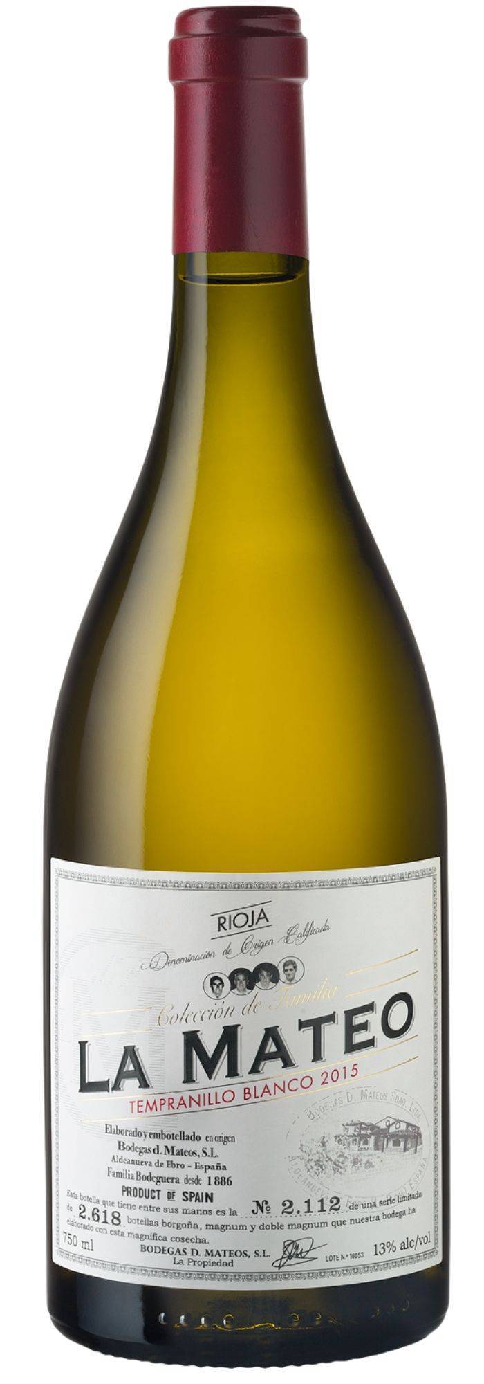 La Mateo Tempranillo Blanco