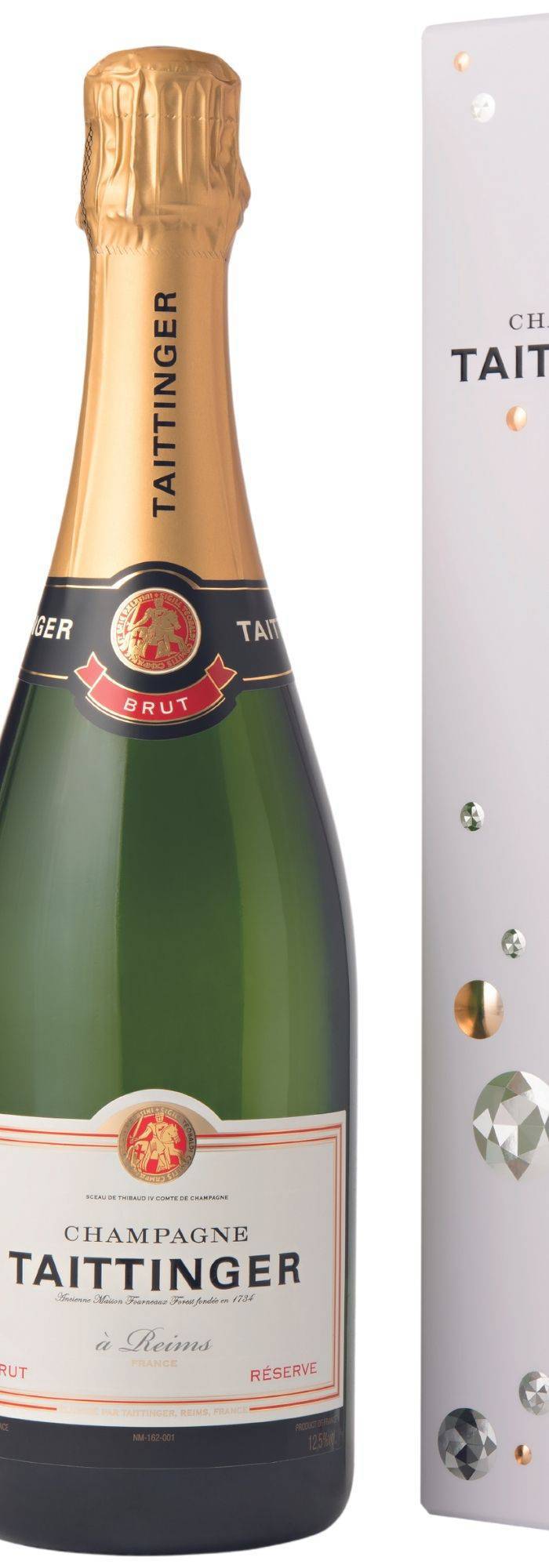 Taittinger Brut Réserve (étui diamant)