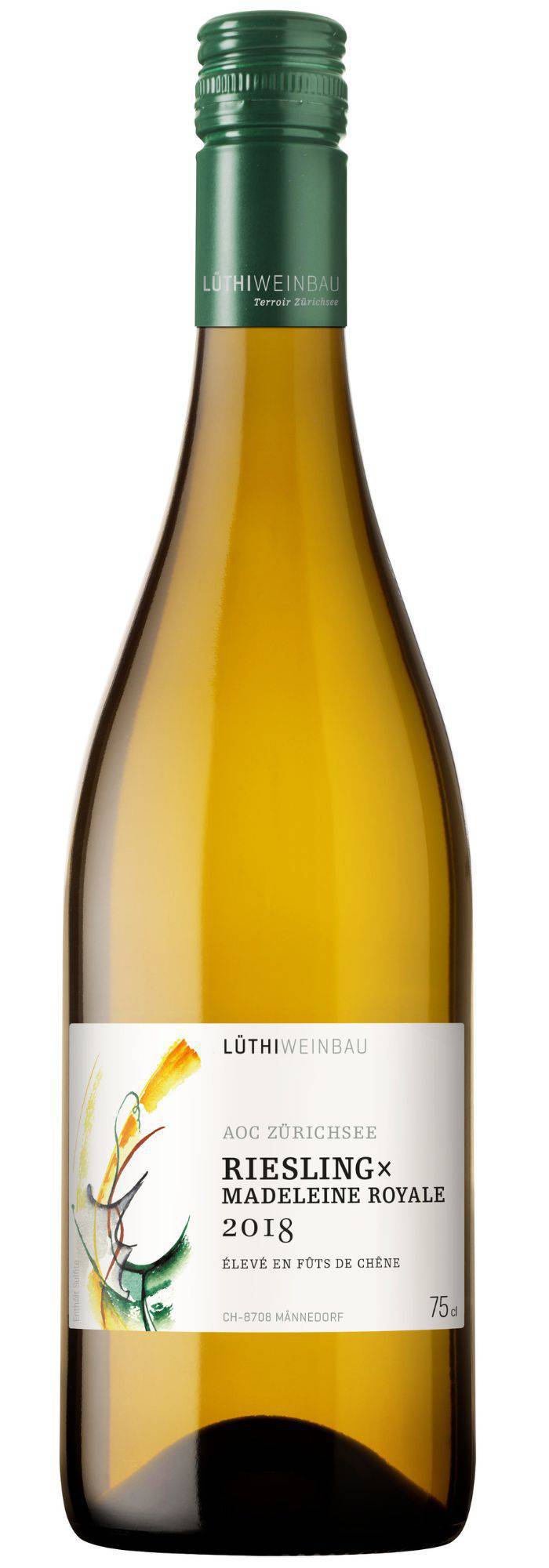 Riesling x Madeleine Royale, élevé en fûts de chêne