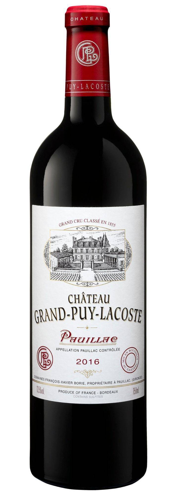 Château Grand-Puy-Lacoste, 5e Grand Cur Classé