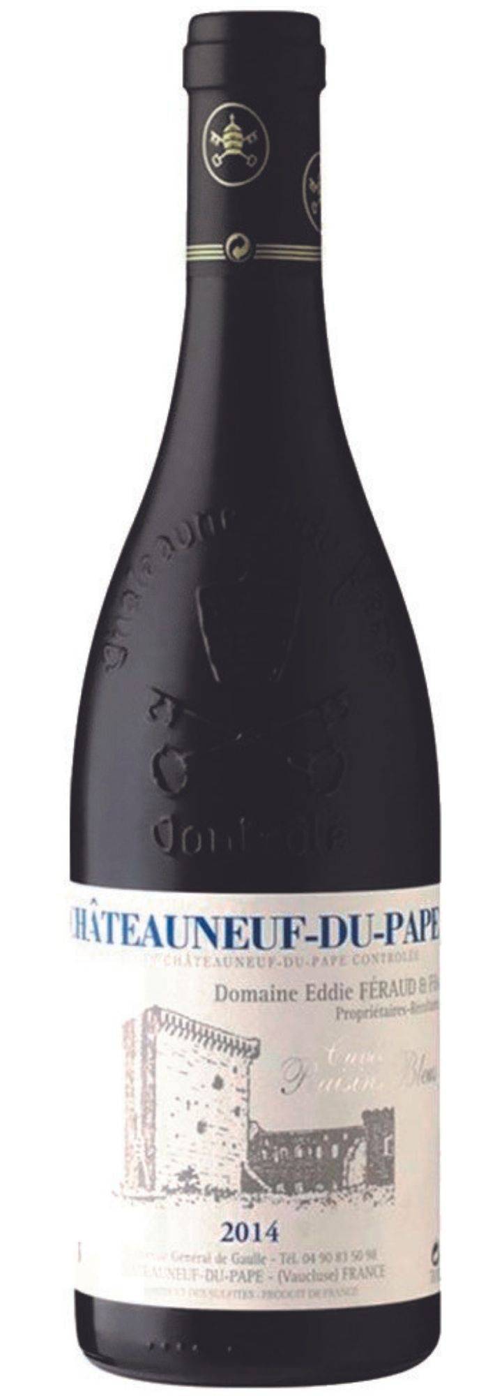 18630 Châteauneuf-du-Pape rouge Raisins Bleus