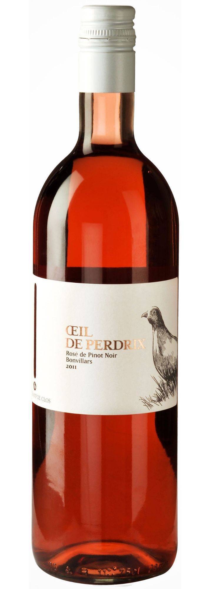 Oeil de Perdrix, rosé de Pinot Noir