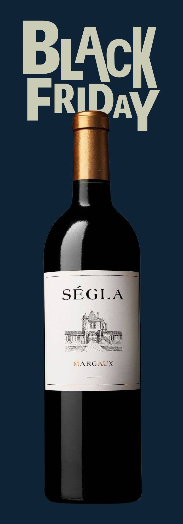 19242 Black Friday - Ségla, 2e vin de Ch. Rauzan-Ségla - 12 x 75 cl