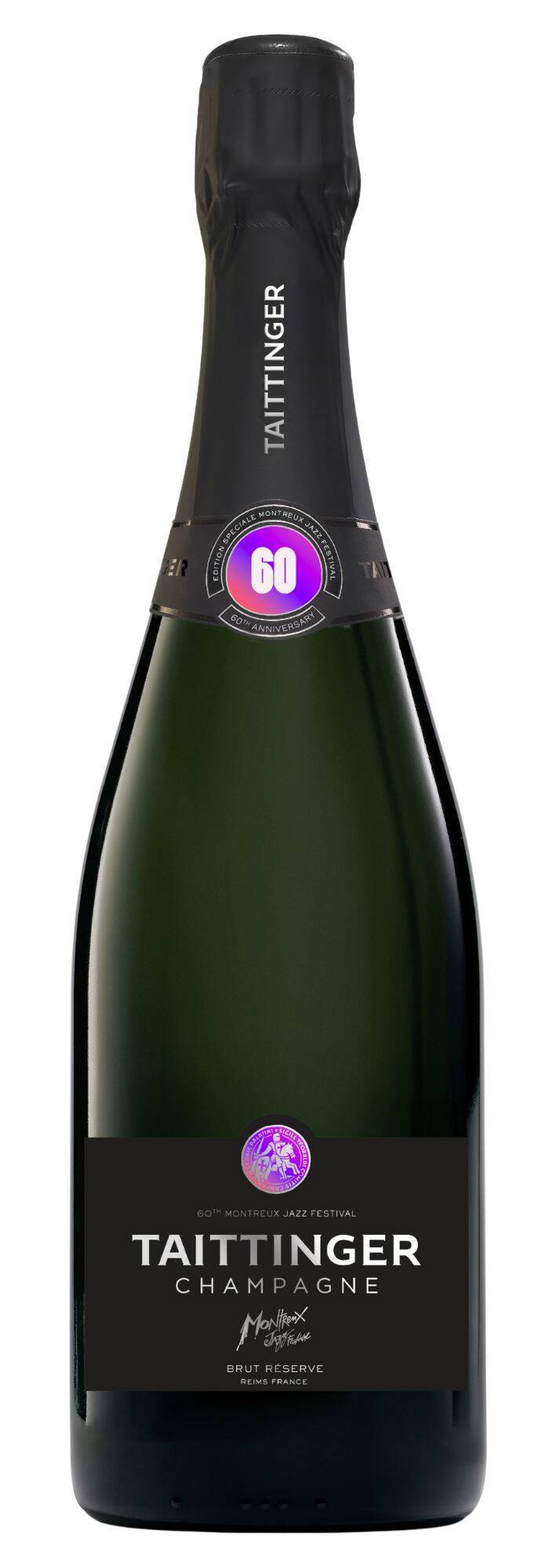 19414 Taittinger Brut Réserve – Édition Limitée « MJF 60th »