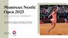 Montreux Nestlé Open 2025