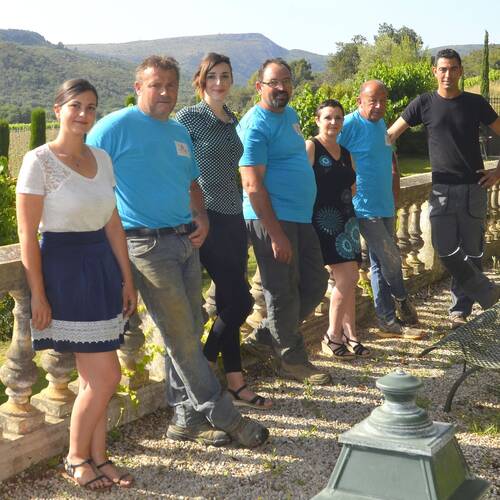 Photo de la famille Bertrand producteur de vins du Roussillon du Domaine Bellavista.
