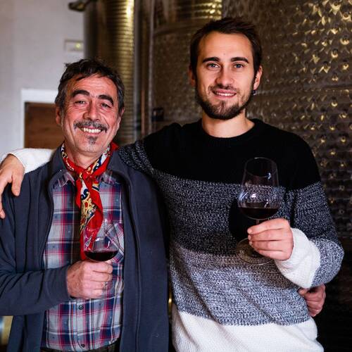 Alberto e suo papa